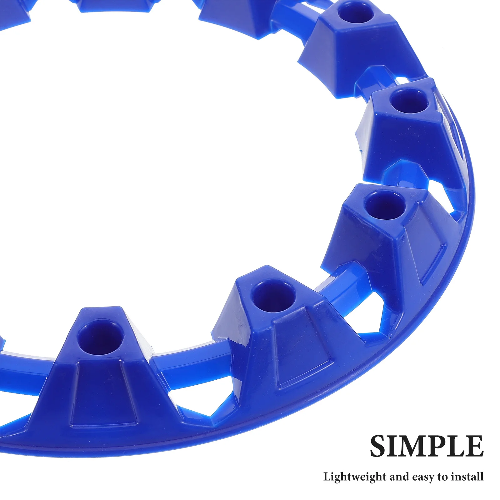 Protezione per mozzo ruota Atv Tappo per cerchione in plastica da 10 pollici Copertura decorativa per rivestimento Protezione per mozzo ruota per veicoli fuoristrada Protezione per cerchione Atv