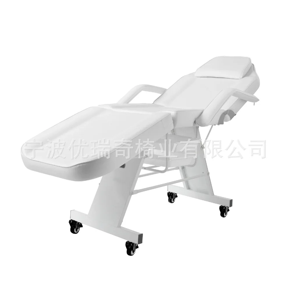 Movable beauty Light luxury massage with wheels Massage bed with storage basket Tattoo chair Eyebrow tattoo High load-bearing
