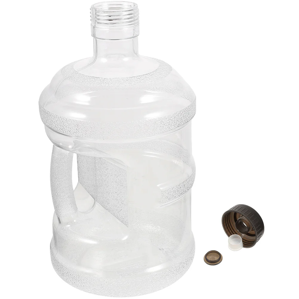 

Water Container 5 Gallon Clear Jug Large Capacity For Outdoor Camping Hiking Travel Bbq Portable Water Bucket Dispenser