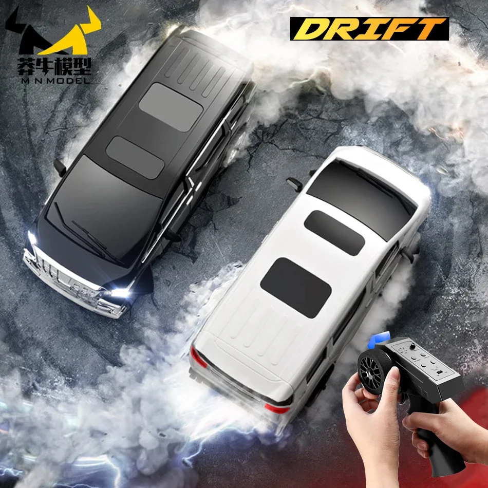 MN 모델 1:16 RTR RC 자동차 고속 드리프트 MPV 라이트 리모컨 스턴트 밴 스포츠 레이싱 차량 장난감 성인용 휴일 선물