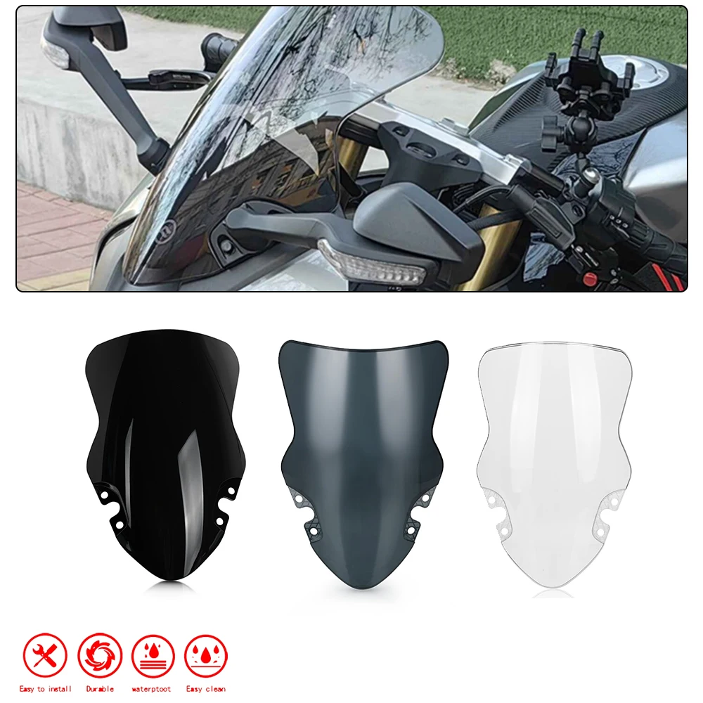 

FOR CFMOTO CF MOTO CFmoto 450SR SR 450 SR 2022 2023 2024 Motorcycle Accessories Front Windshield Wind Deflector Windscreen