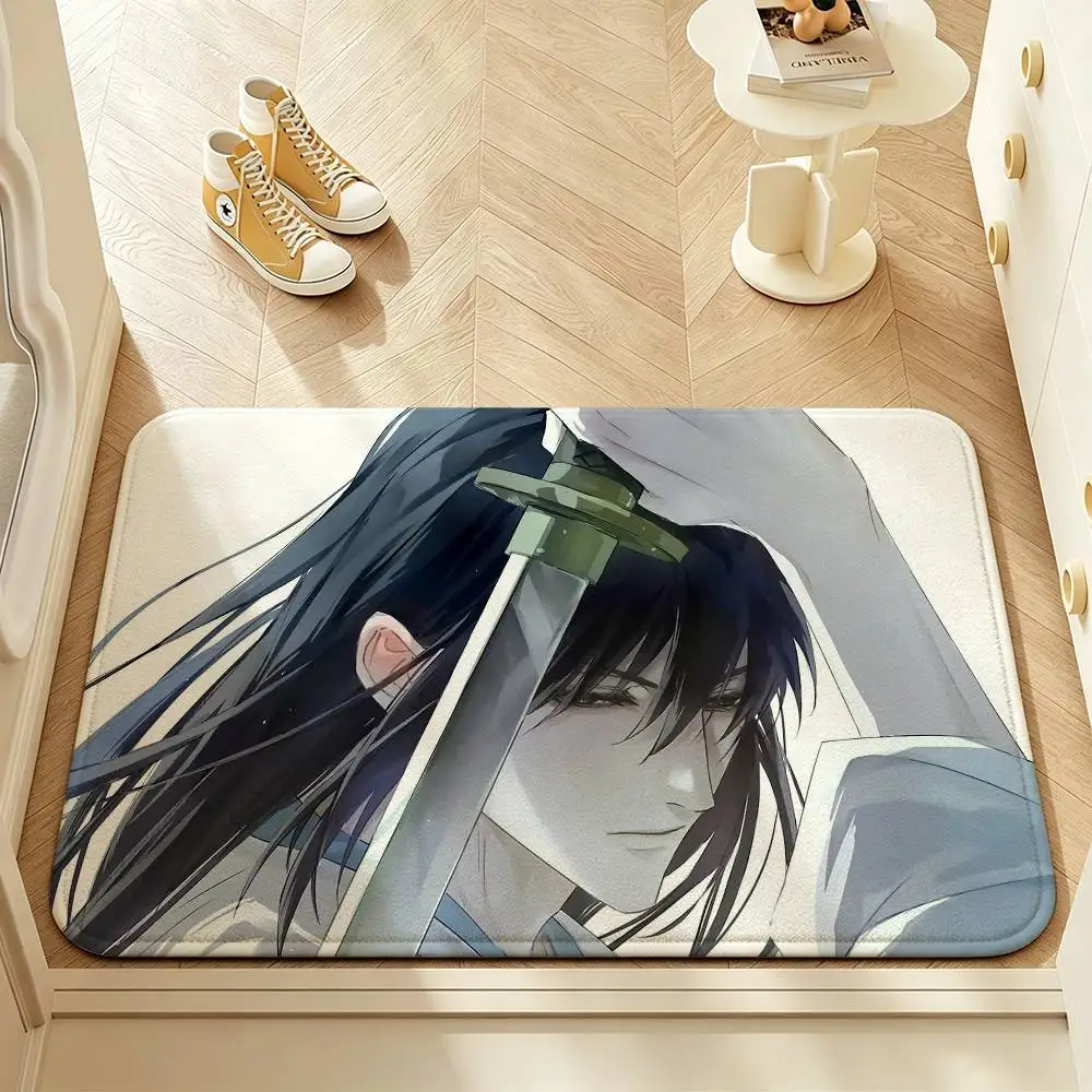 K-Katsura K-Kotaro Anime Short Plush Anti-Slip Rug Soft Machine Washable Floor Mat Home Decor