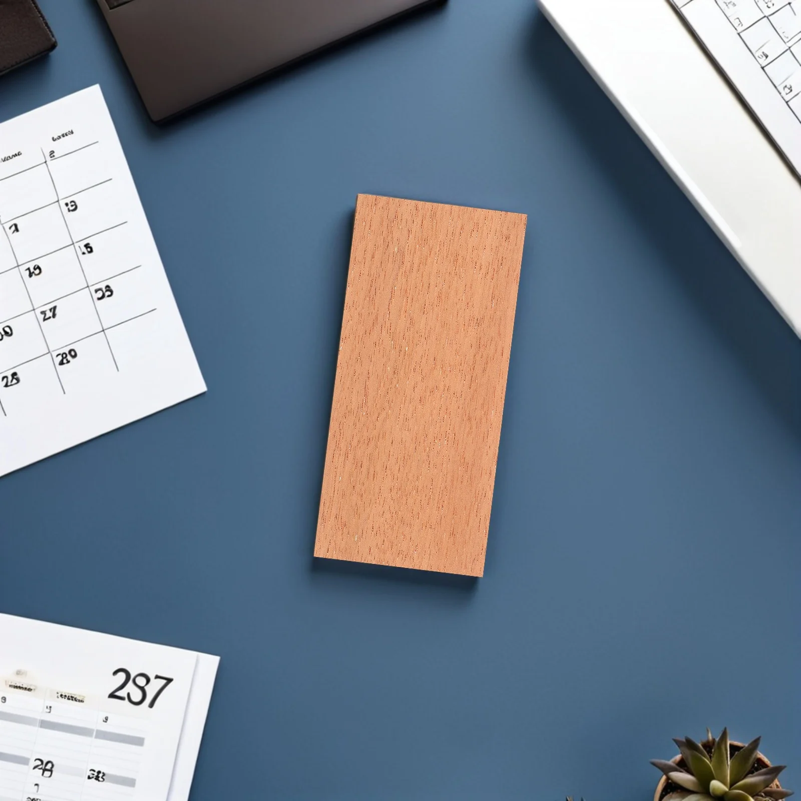 2pcs Spanish Cedar Sheets For Humidor Veneer Lumber Strip Chip Divider Storage Accessory Moisture Control For Cigar