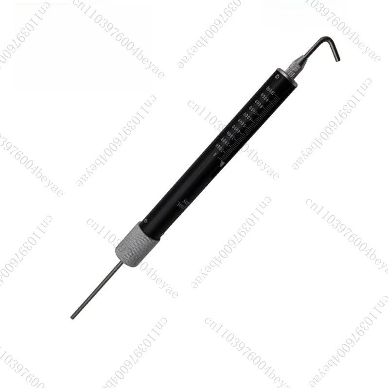 Spring Dynamometer TK-2000 Tension Meter Gauge Tubular Force Measuring Rod Test Double Engraved Tension Weighing Thrust