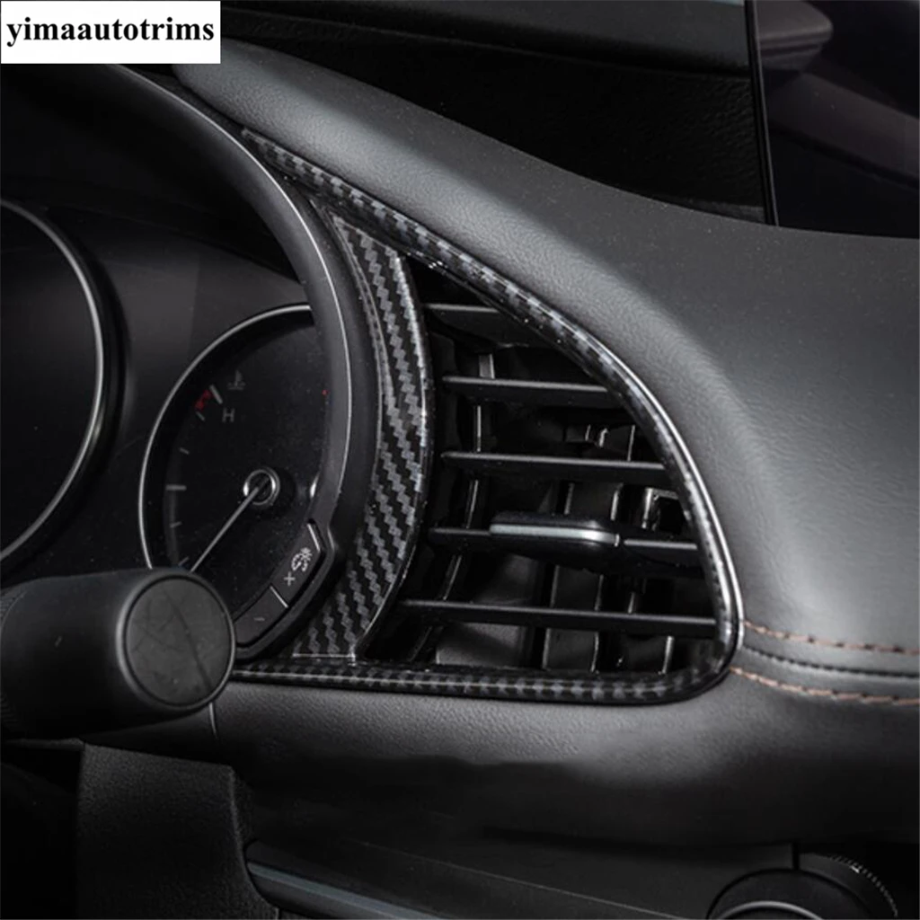 

Dashboard Frame / Pillar A Air Handle Bowl Gear Shift Head / Rearview Mirror Cover Trim For Mazda CX-30 2020 - 2025 Accessories