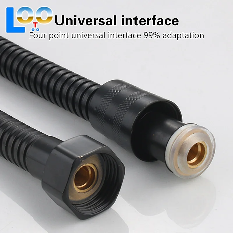 1 шт., 1,5 м, удлинительная трубка для шланга из нержавеющей стали, удлинительная труба для душа в ванной, водопроводная труба, ящик, аксессуары для ванной комнаты