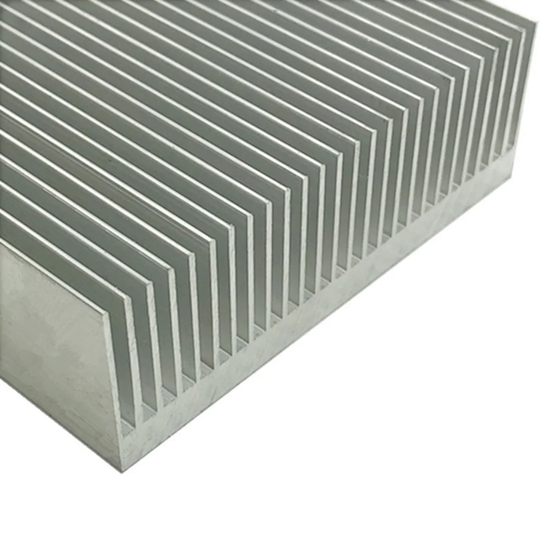 1x radiatore elettronico Cooler Fin dissipatore di calore in alluminio Computer sistema di raffreddamento ad acqua Chip CPU LED 100*100*18mm 80*80*27mm dissipatore di calore