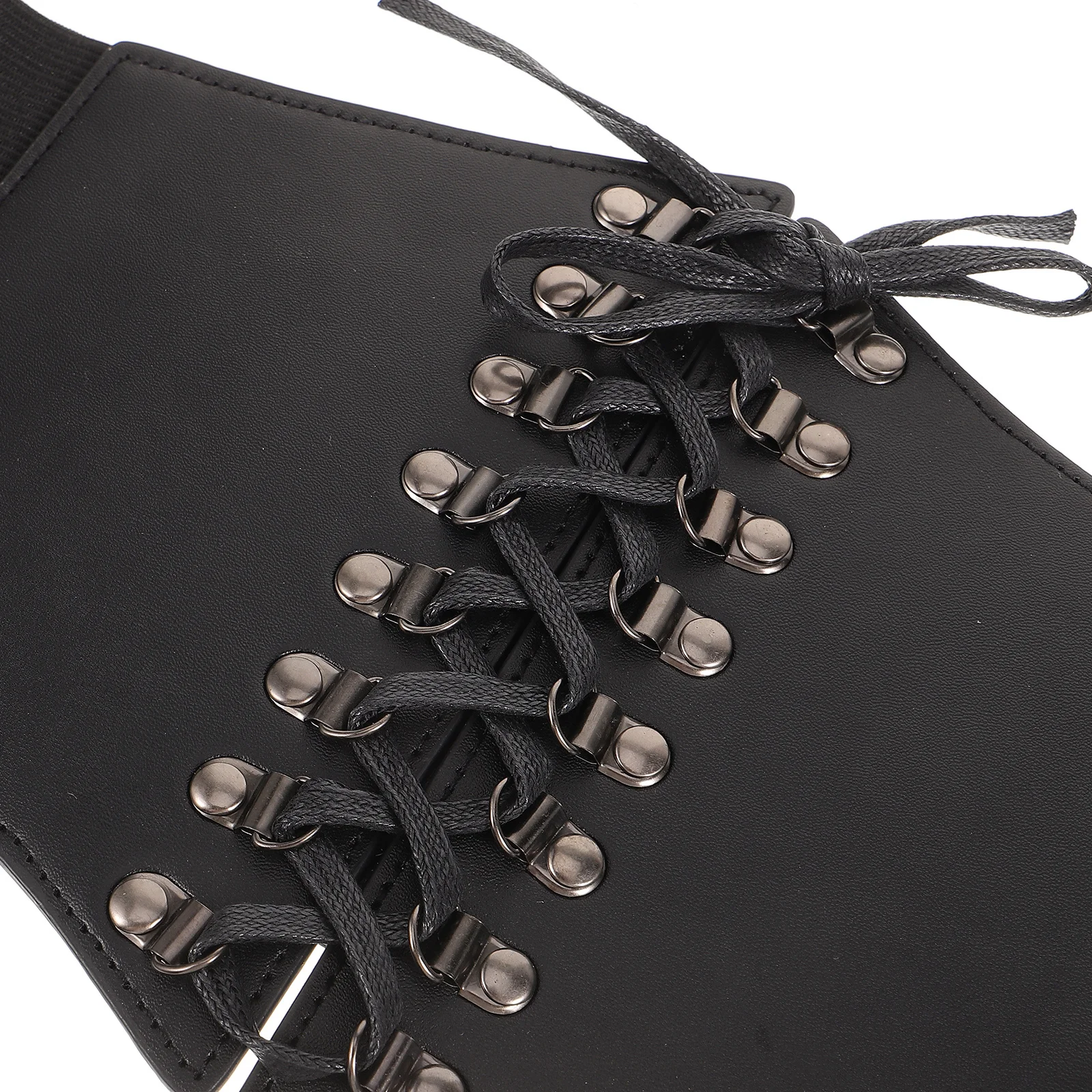 Ретро корсетный пояс, черный пояс с имитацией талии для женщин, стимпанк, косплей, пиратский жилет, платье с поясом под грудью