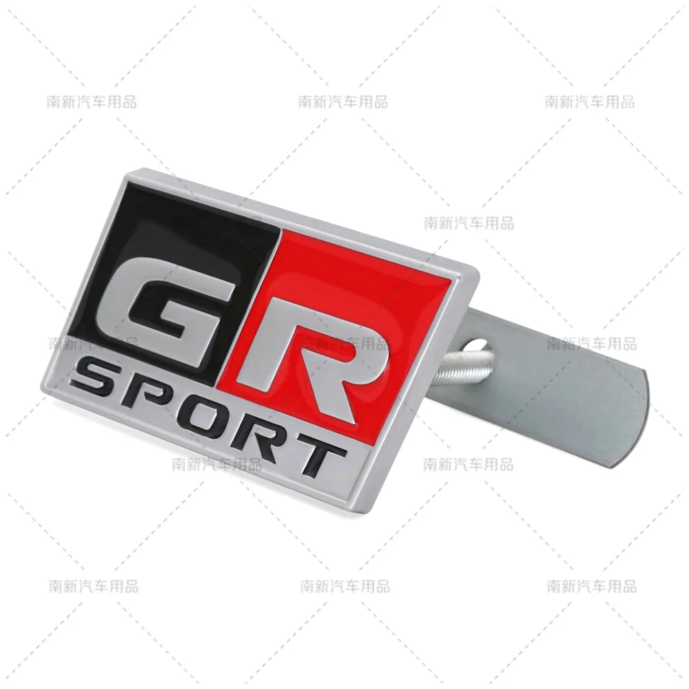 Автомобильная наклейка GR Sport, наклейка на переднюю капот, эмблема решетки, значок для Toyota HV YARiS RZ RC RS Prius Lexus Harrier GRMN, наклейки с логотипом