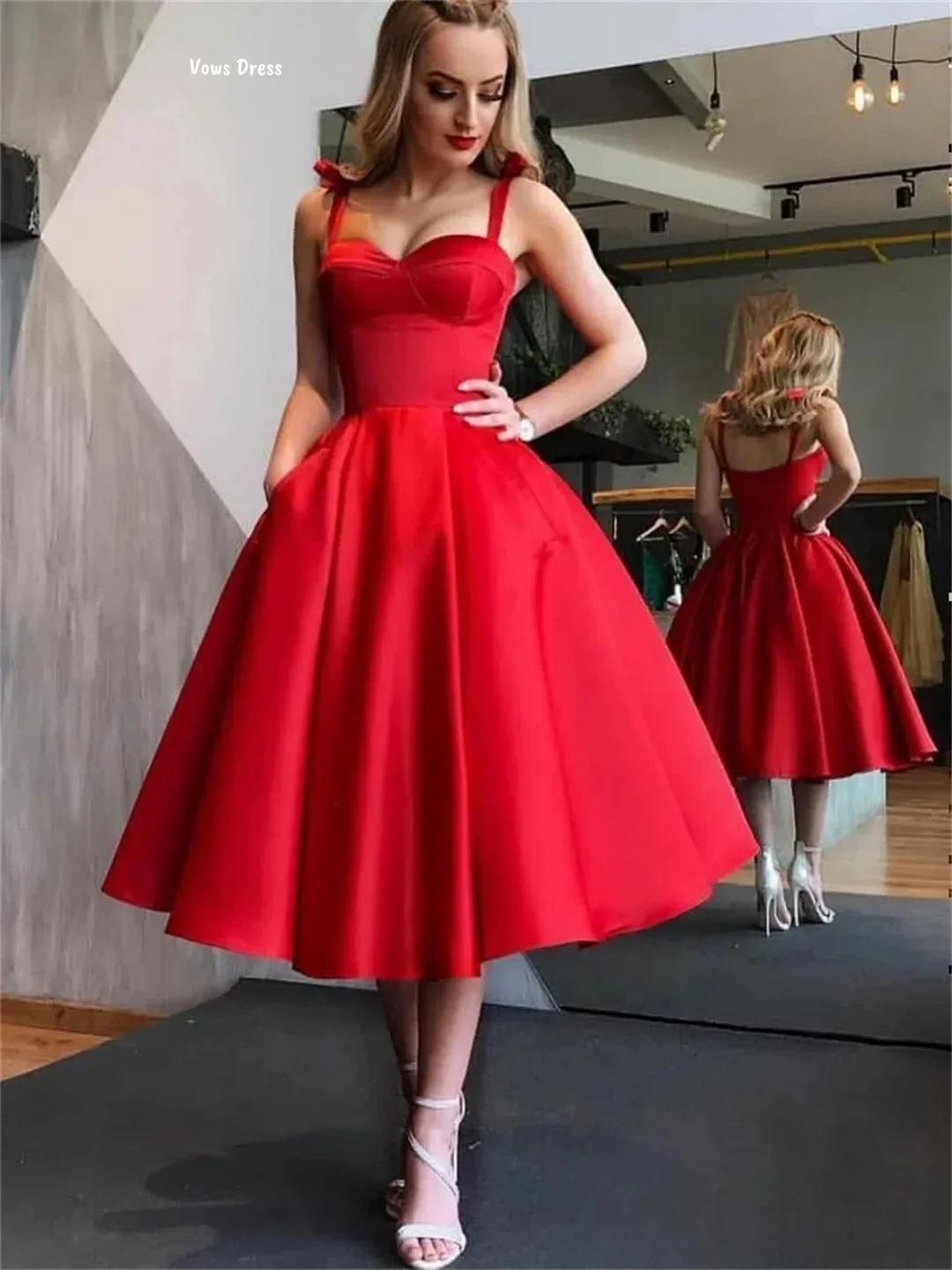 Vows Off-ไหล่ชุดราตรีผู้หญิงElegantชุดชุดราตรีหรูหรา 2025 สายที่กําหนดเองทําFrizz Robes Deค็อกเทลพรหม