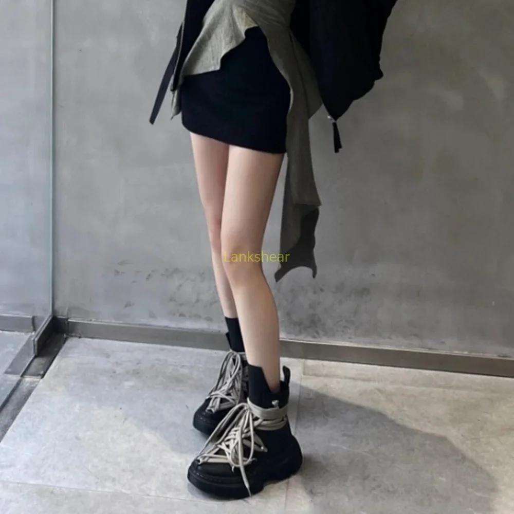 

Ботильоны на платформе с несколькими ремешками, пикантные модные женские современные ботинки из натуральной кожи с круглым носком и пряжкой