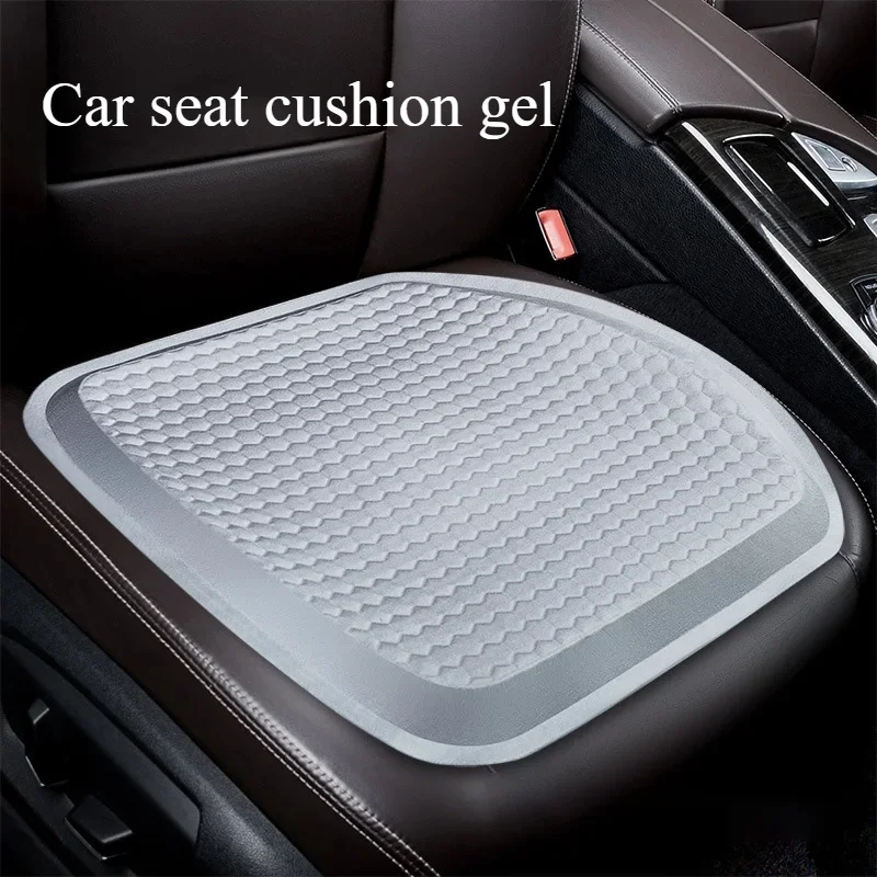 Gel Seat Cushion Cooling Seat Pad Breathable Car Seat Cushion Washable Gel Seat Cushion Game Chair Seat Pad For Summer Driver