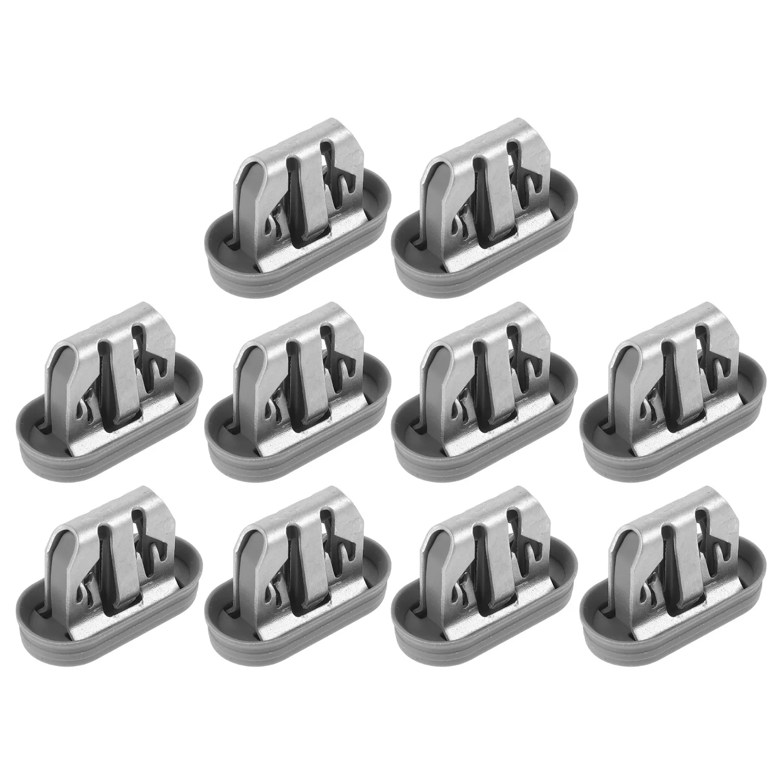 

10Pcs Car Side Skirt Clips Compatible with Door Trim Panel Retainers Sturdy Plastic Alloy Retainer Fastener Clips for Vehicle