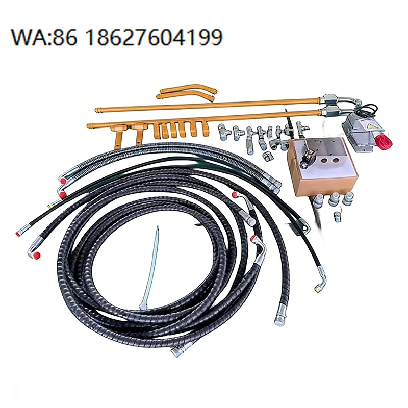 4CX 4DX Backhoe Loader Hydraulic Breaker Auxiliary Pipeline Installation Kits Construction Machinery Pipe Fittings