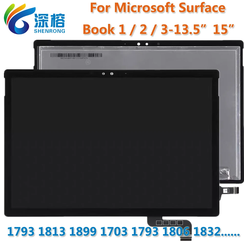13.5 15 LCD for Microsoft Surface Book 1 2 3 Touch Screen