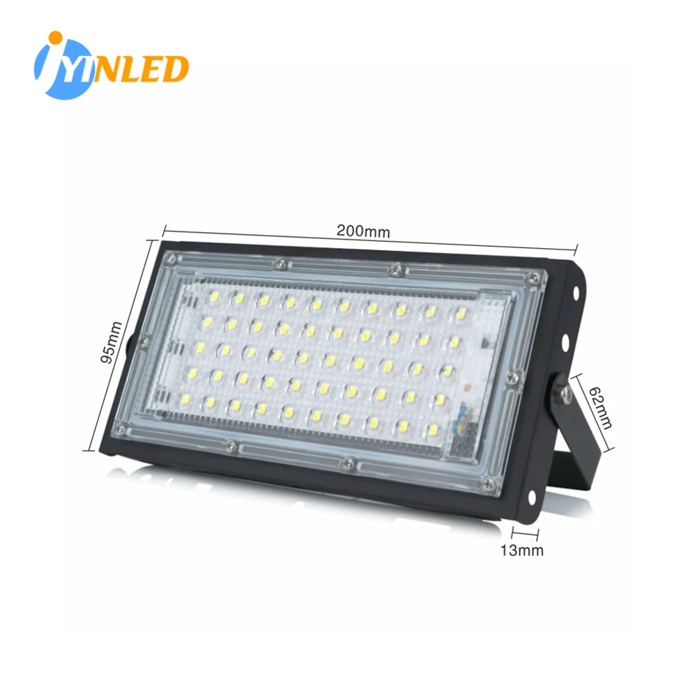 50W Flood Light Outdoor Street Light illuminazione paesaggistica luce di inondazione per esterni IP65 impermeabile AC180V-240V lampada di inondazione