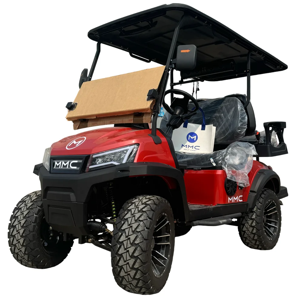 Stable And Comfortable 2 4 6 8 Seats  Golf CartOff-Road 4 Wheel Drive Hunting Buggy Lifted 4000W/15000W Electric Golf Cart