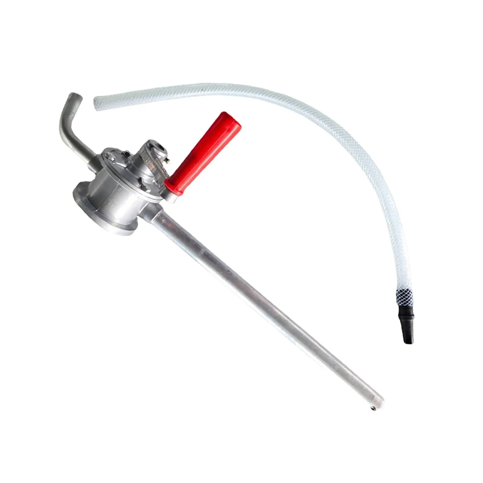 Hand Crank Oil Barrel Pump Aluminum Alloy Fluid Transfer Rotary Pump for Automotive Truck Car Engine Supplies