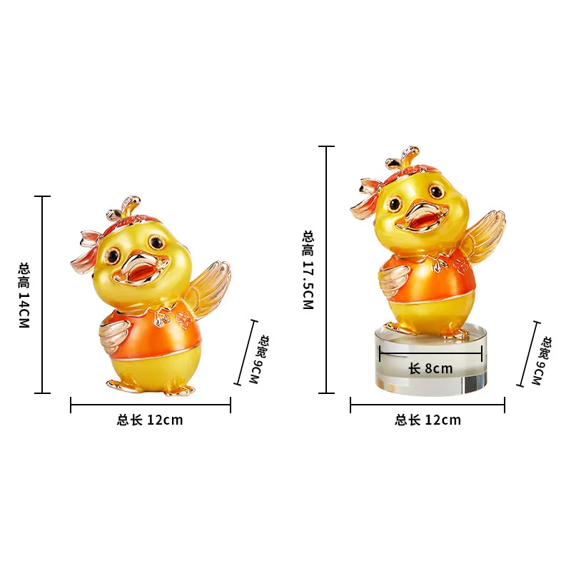 الإبداعية للتزود بالوقود بطة مكتب سطح المكتب الديكور زخرفة صغيرة ملهمة شفاء لطيف #4