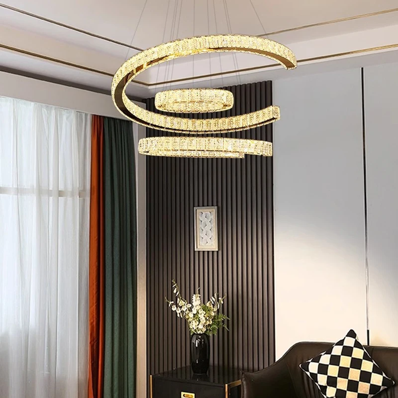 

Modern home decor ring led lights pendant light lamps for living room Chandeliers for dining room hanging light indoor lighting