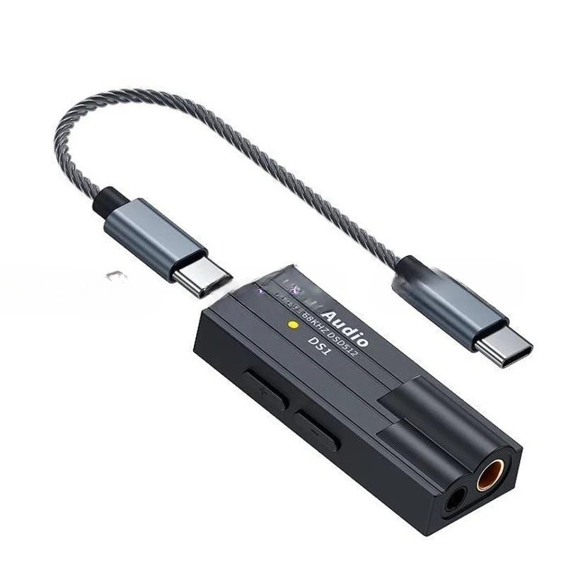 For Fosi DS1 Decoding Ear Amplifier Phone Decoder Typec High Temperature HIFI Small Tail DS2