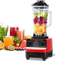 2.0L 4500W Blender Stationary Mixer Food Processor Ice Smoothies For Kitchen Multifunctional High Power Juicer Blender BPA Free