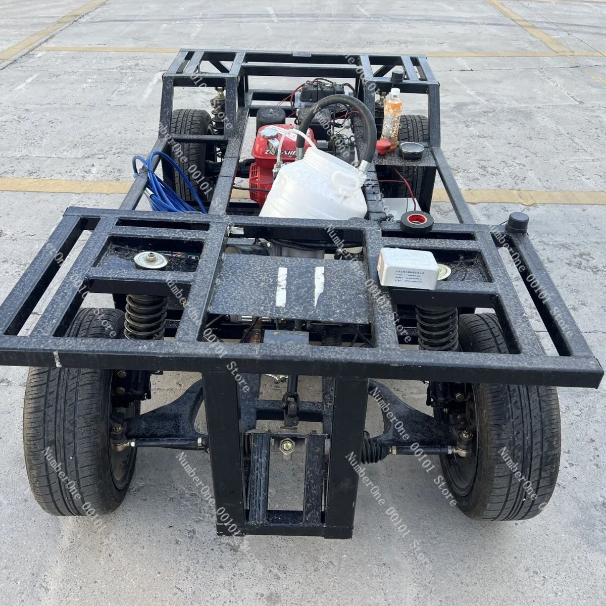 Four-wheel wire-controlled chassis unmanned intelligent driving remote control chassis production manufacturer