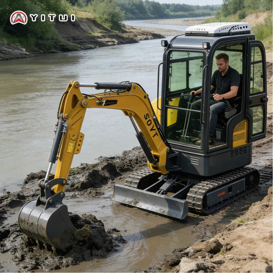 Customized Excavator Wide Application Cover Almost All Small And Medium Earthwork Convenient Practical Cost Effective