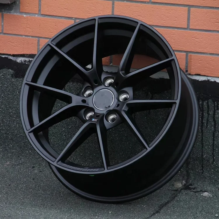 OEM Jiangzao Alloy Forged Wheel Rims 5x112 5x120 Wheels Car Rims Black Concave 17 18 19 20 21 22 Inch For M3 M5 E60 763M F87 M2