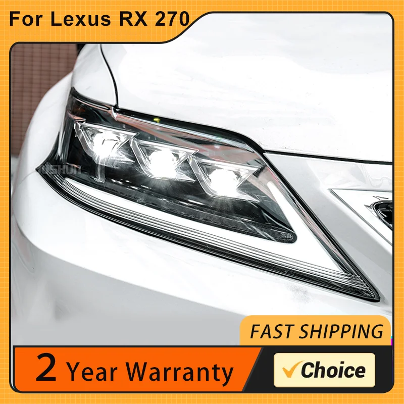 Head Lamp for Lexus RX270LED Headlamp 2009-2015 Headlamp RX350RX300 Daytime running lamp Turn Signal High Beam LED Projection Le