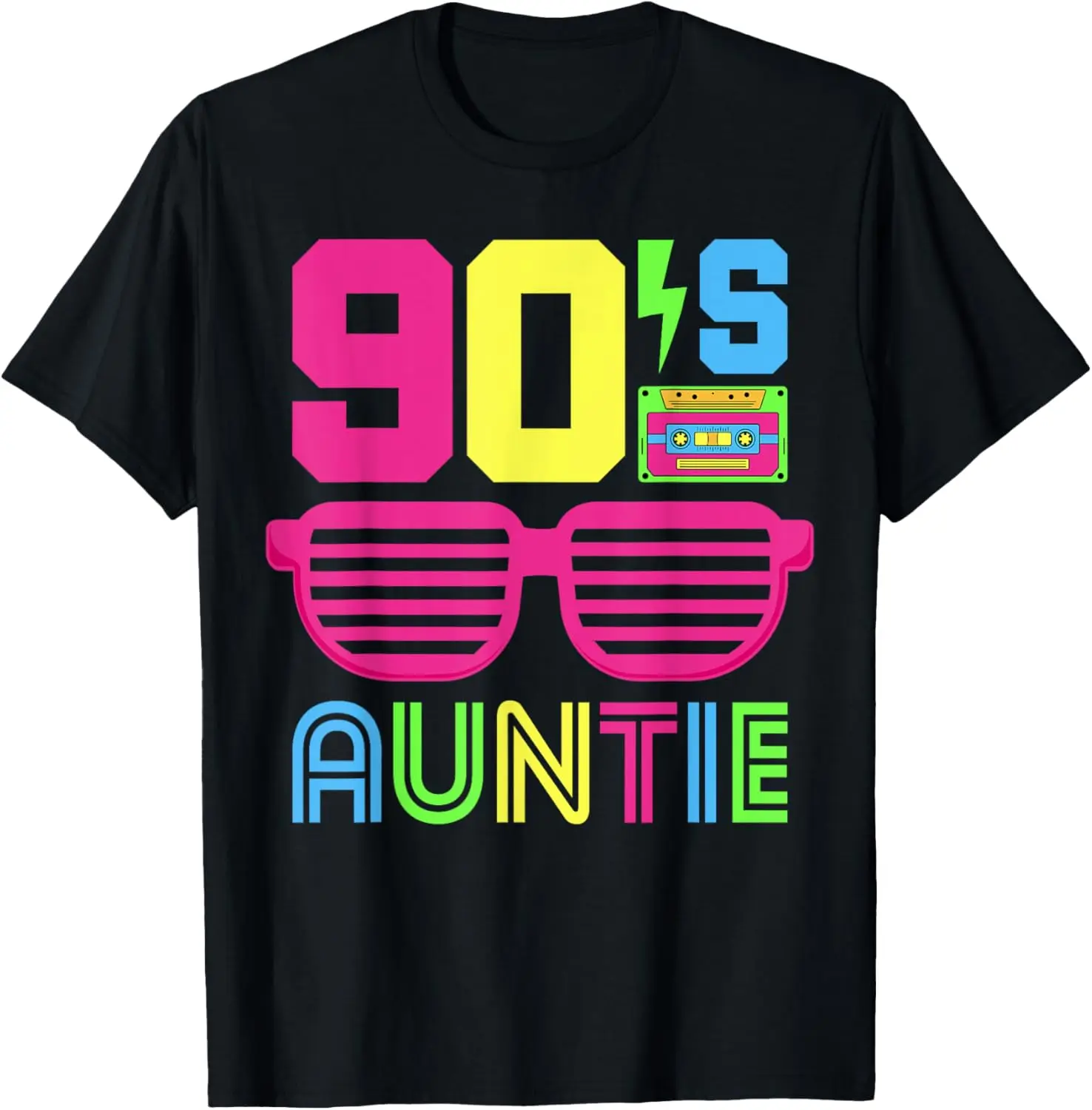 1990s Party Nineties Costume 90s Aunt 90s Outfit 90's Auntie T-Shirt