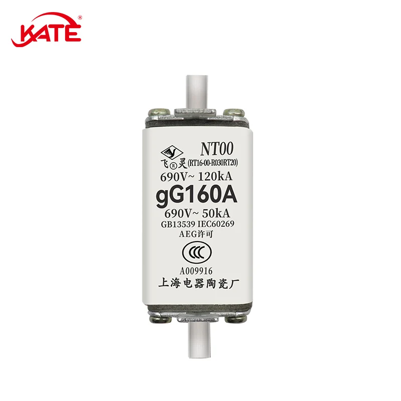 Fuse Core With Holder RT16-00 Fuse NT2 200A 250A 300A 315A 350A 400A 500/660V Low-voltage High Breaking