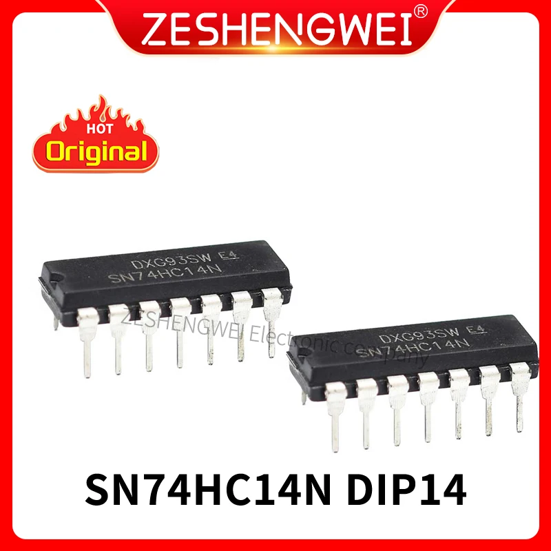 

10PCS SN74HC14N DIP-14 SN74HC14 DIP 74HC14N DIP14 74HC14 IC In Stock