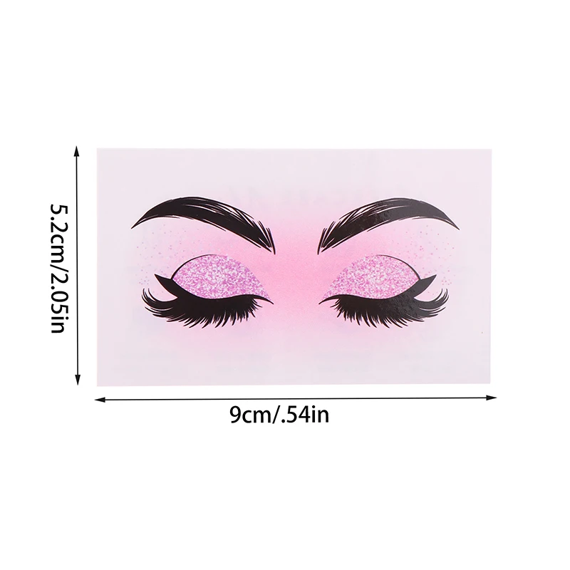 10/50Pcs Eyelash Card Lash Extension Aftercare Card Small Lash Business Card Loyalty Card Factory Supplier Wholesale