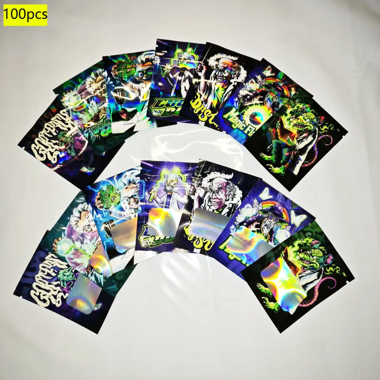 100Pcs Mylar Reseal…