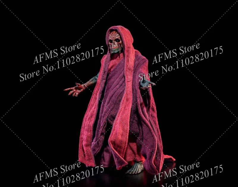 Edycja limitowana seria czterech rycerzy 1/12 skala figurka kolekcjonerska czerwony szkielet lalka 6 Cal figurka żołnierz prezenty na Halloween