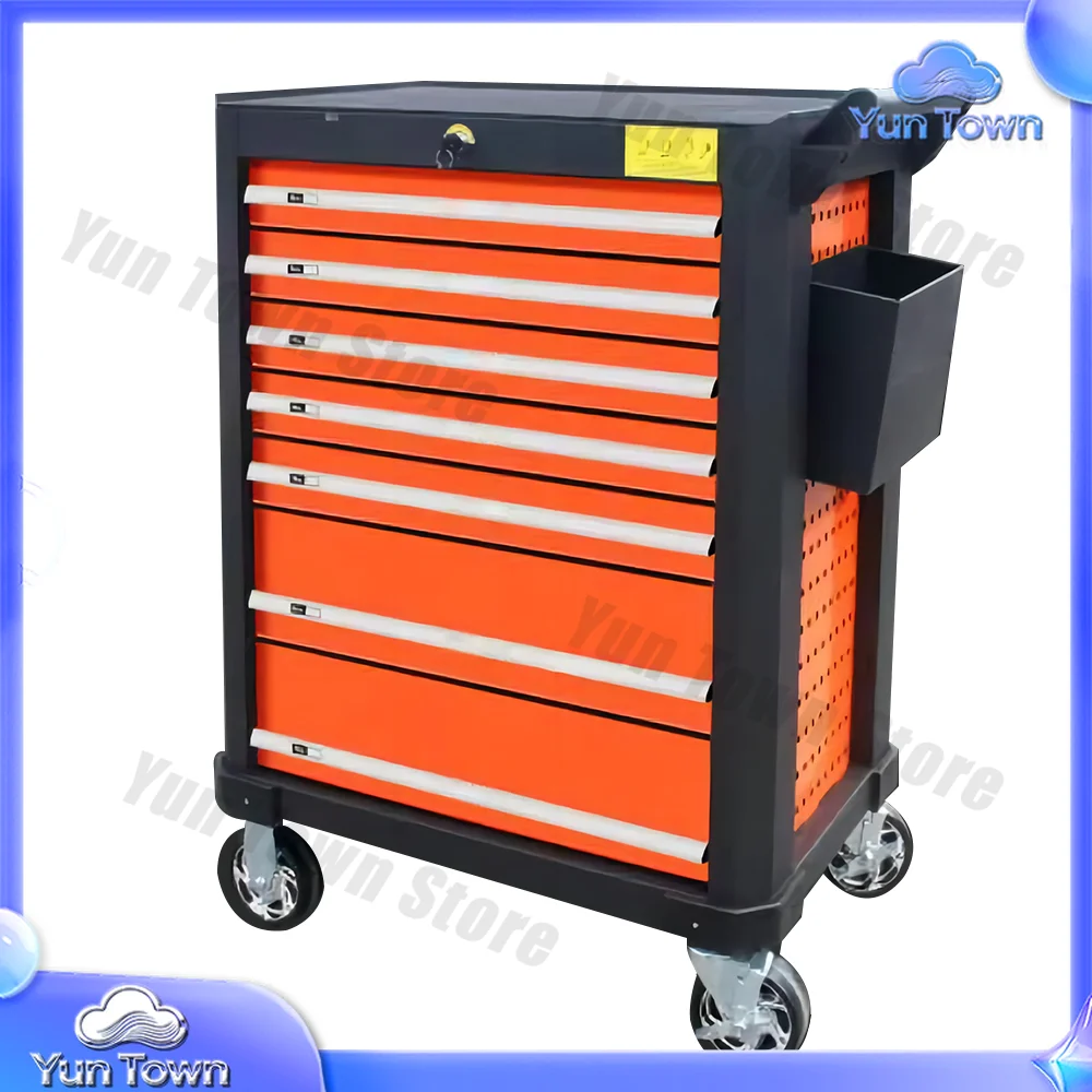 352 Pcs Tool Set for Rolling Box Heavy Duty Tool Chest with 7 Drawers Tool Cabinet Cart Trolley Workshop Storage Organizer