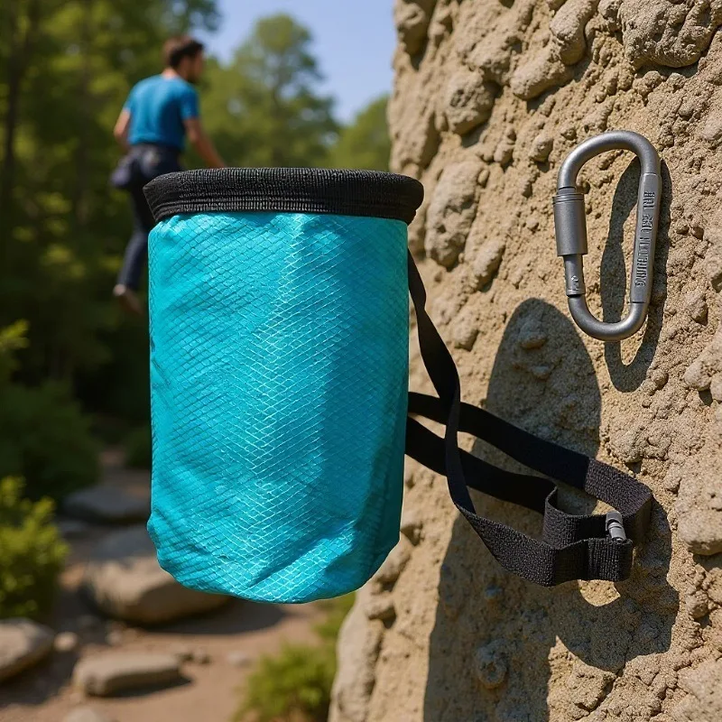 Magnesia Sack Rock Climbing Chalk Bag Waterproof Hands Powder Bag for Outdoor Bouldering Magnesia Pouch Climbing Equipment
