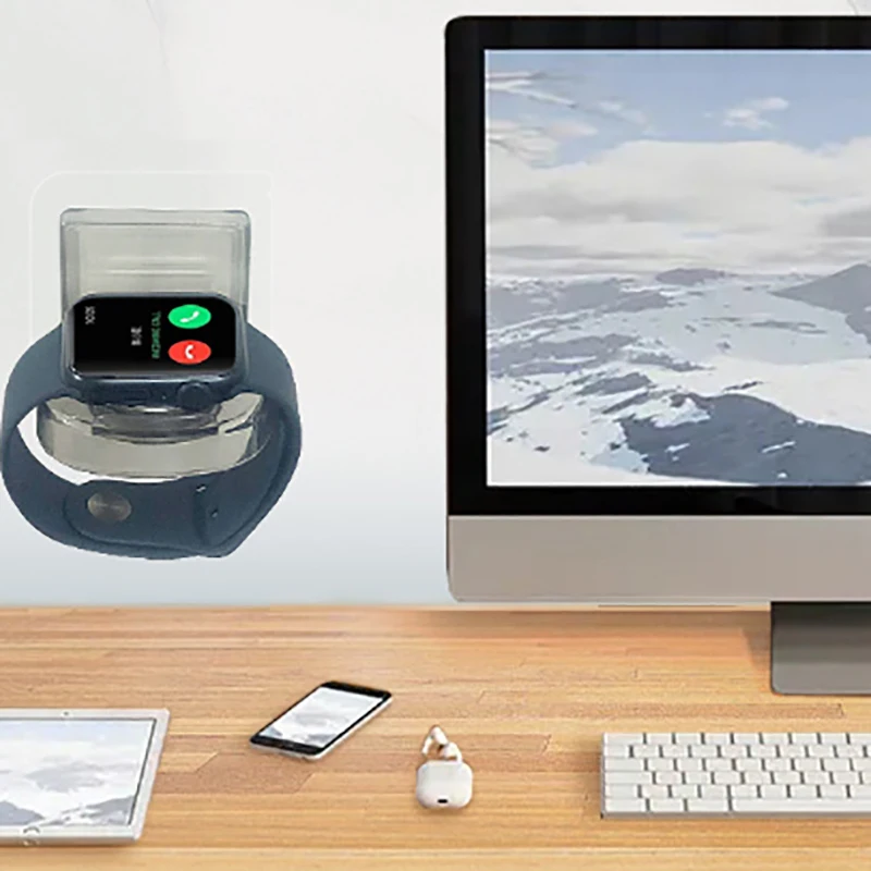 Watch Charger Stand Support Lightweight Non-Slip For Charging Base Storage Rack Acrylic