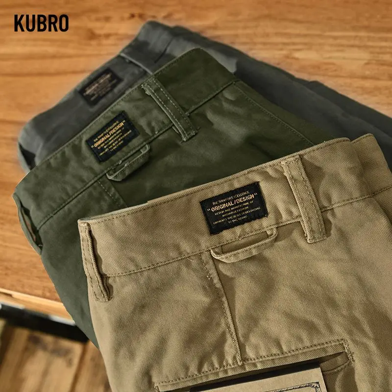 

Мужские повседневные брюки из плотного твила, прямого кроя, зауженные, осенне-зимние, модные, универсальные, удобные, для отдыха