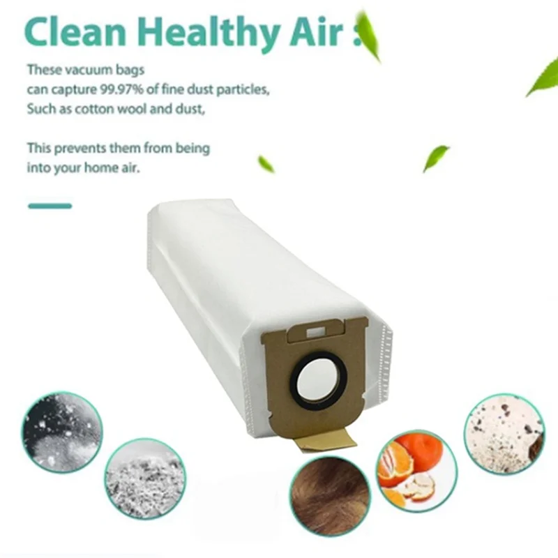 A85I-For Dreame Z10 Station/Z20 Station Robot Vacuum Cleaner Accessories Kit Roller Brush HEPA Filter Dust Bag