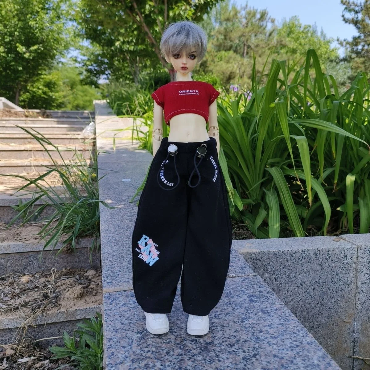 （customization 30day）BJD doll clothes suitable for 1/4 1/6 size white skirts clothing set doll accessories (2 points)