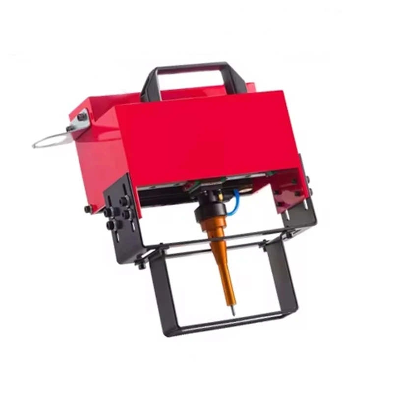 آلة وضع علامات النقاط الهوائية المحمولة علامة يدوية معدنية تاريخ الصحافة الهيكل آلة الحفر الرقمية آلة كاتبة #1