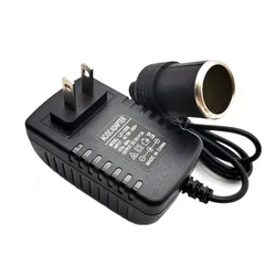 Car Cigarette Lighter Adapte 220V to 12V 2A DC Power Converter Charger Transformer Cigar Lit Lighter Plug Socket Electronic Jack