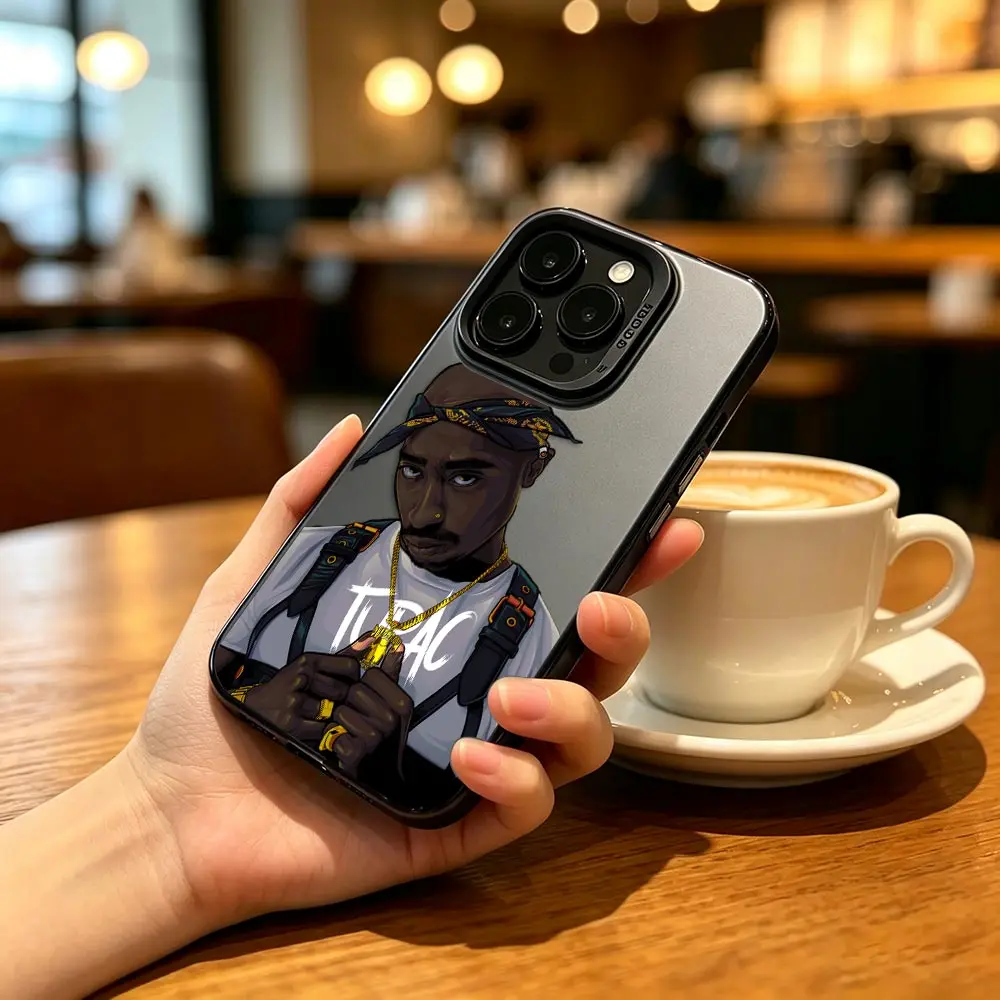 Phone Case For Samsung A73 A72 A71 A57 A56 A55 A54 A53 A52 A51 A37 A36 A35 A33 A32 A26 A23 A22 A24 Cover Rap 2pac Tupac Shakur