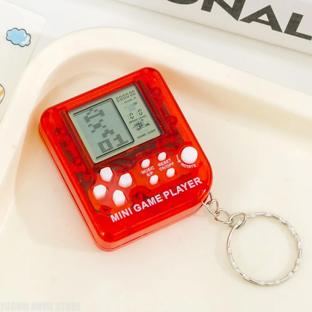 Retro Tetris Keychain Console | Nostalgic Portable Game — view 3