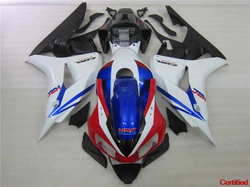 

Injection Fairing Kit For Honda CBR1000RR 2006 2007 White Blue Black Fairings Set CBR 1000RR 06 07 OT06