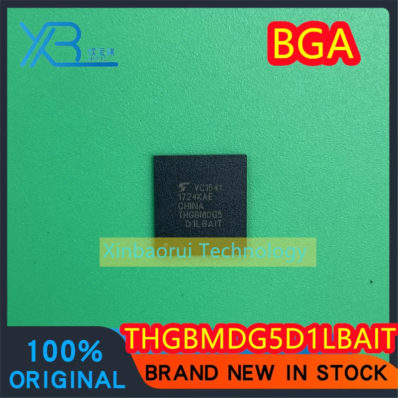 

(5/10pieces) THGBMDG5D1LBAIT 100% brand new original BGA153 memory THBMDG5D1 electronics in stock