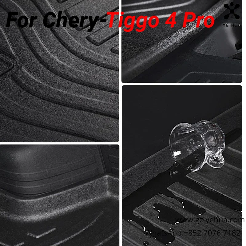 For Chery Tiggo 4 Pro 2020 2023 Car Cargo Liner Waterproof Durable Trunk Floor Mat Automobiles Parts Accesorios Para Auto Tools