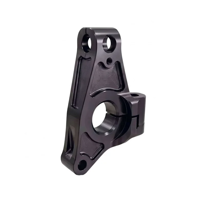 Precision CNC Milling Parts Custom Aluminum Anodizing Automotive Shock Absorber Clamps CNC Machining Customization